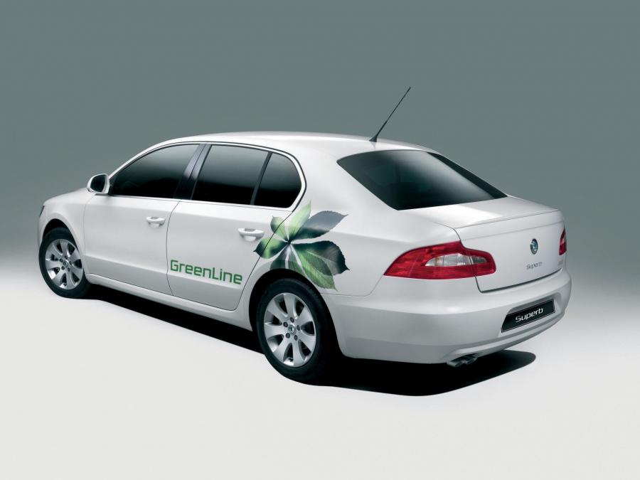  Skoda Superb GreenLine 2008 года  (фото 23 из 30)